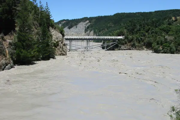Rakaia Gorge Flood