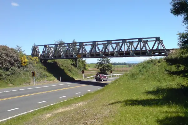 Old Railway Bridge SH1 Tokoroa